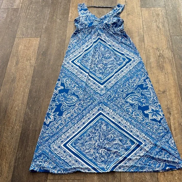 blue crush dress Lizzy Forever Flutter Sleeve Dress in Blue Crush main image 1